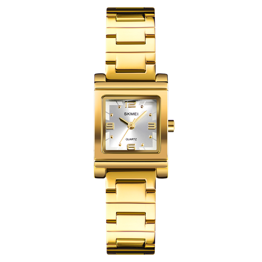 ساعت مچی زنانه استیل مدل 1388 Skmei  (طلایی)