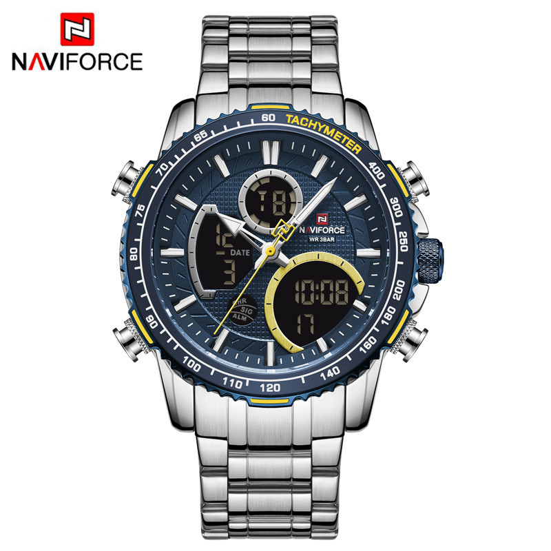 ساعت مچی دوزمانه مردانه naviforce مدل NF9182