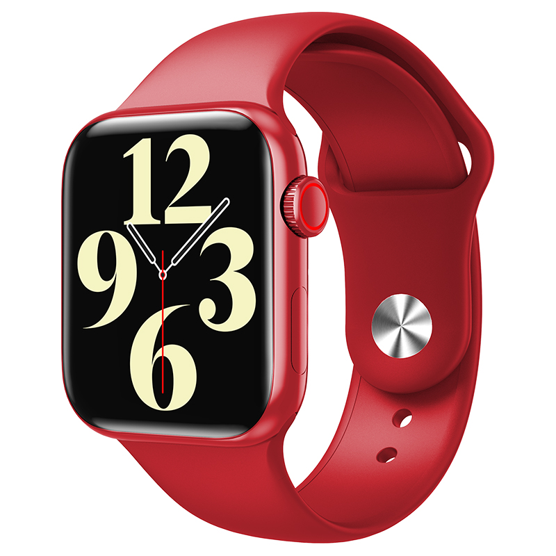 ساعت هوشمند طرح اپل سری M (قرمز / سایز 45)