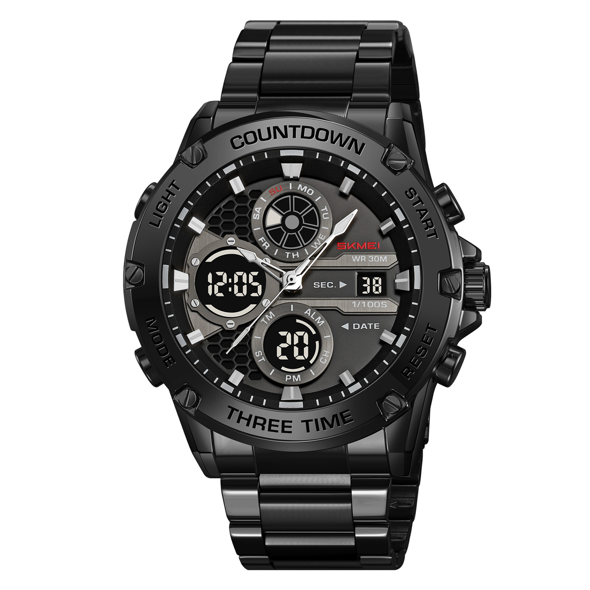 ساعت مچی مردانه دوزمانه مدل 2502 Skmei